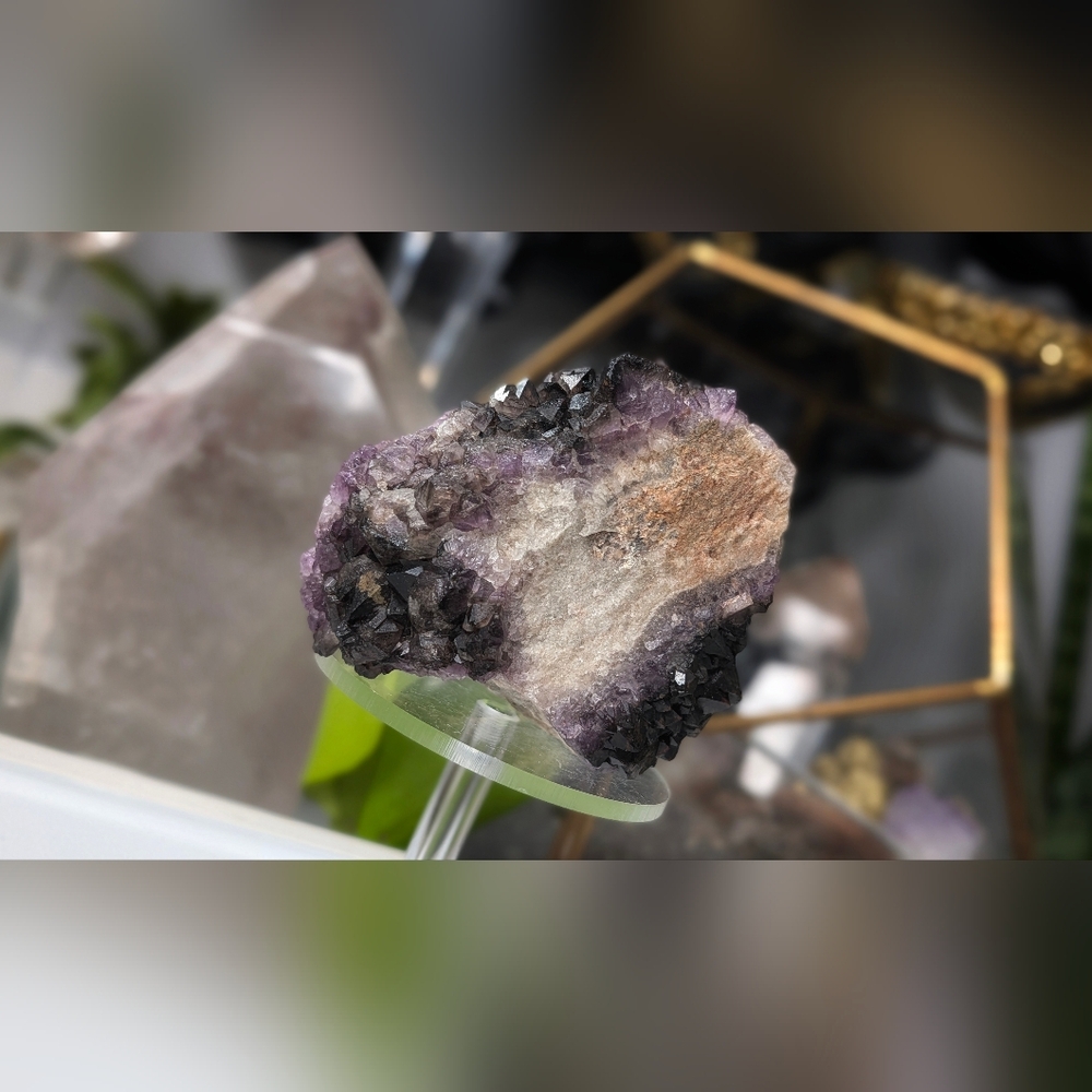 Thunder Bay Black Amethyst Crystal